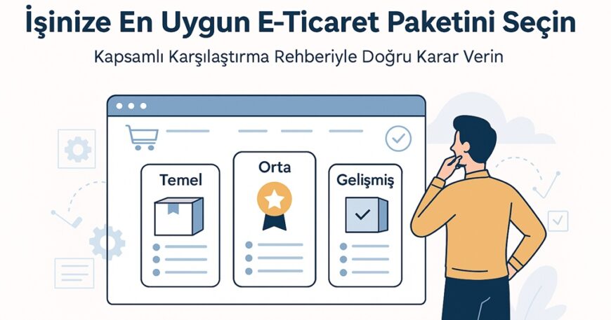E-Ticaret Paketleri Seçerken Dikkat Edilmesi Gereken 7 Kritik Nokta