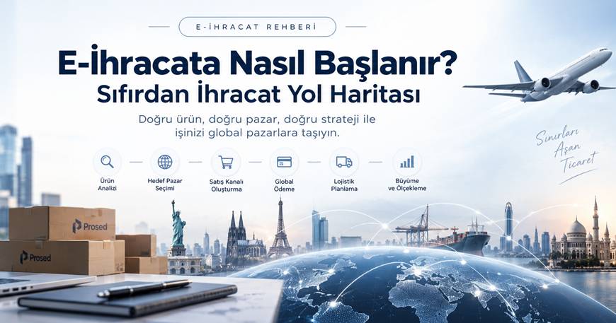 E-İhracata Nasıl Başlanır? Sıfırdan İhracat Yol Haritası