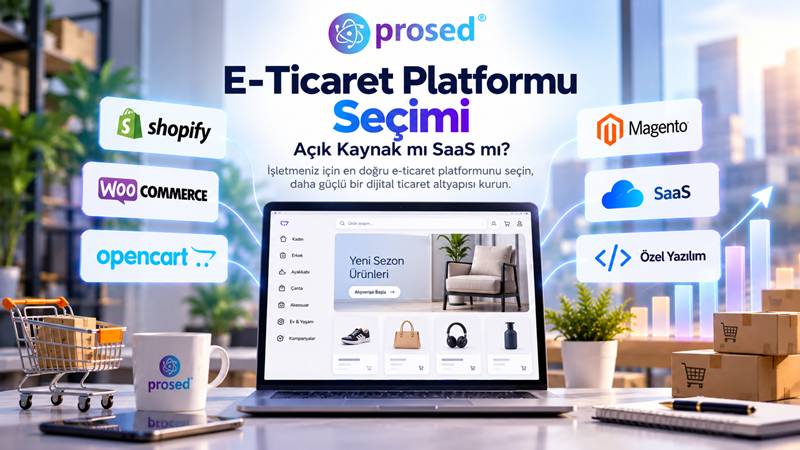 E-Ticaret Platformu Seçimi: Açık Kaynak mı SaaS mı?