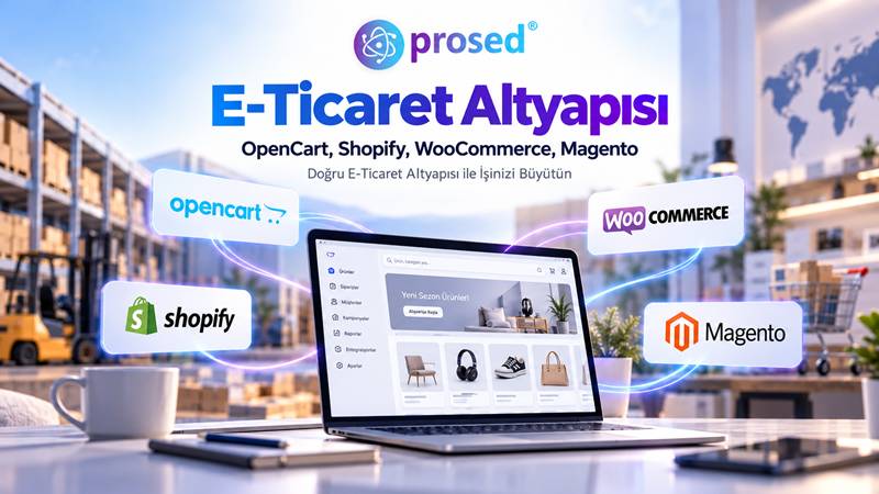 E-Ticaret Altyapısı Nedir? OpenCart, Shopify, Magento ve WooCommerce