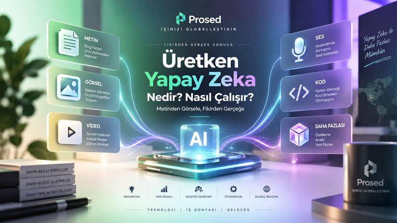 Üretken Yapay Zeka Nedir? Nasıl Çalışır?