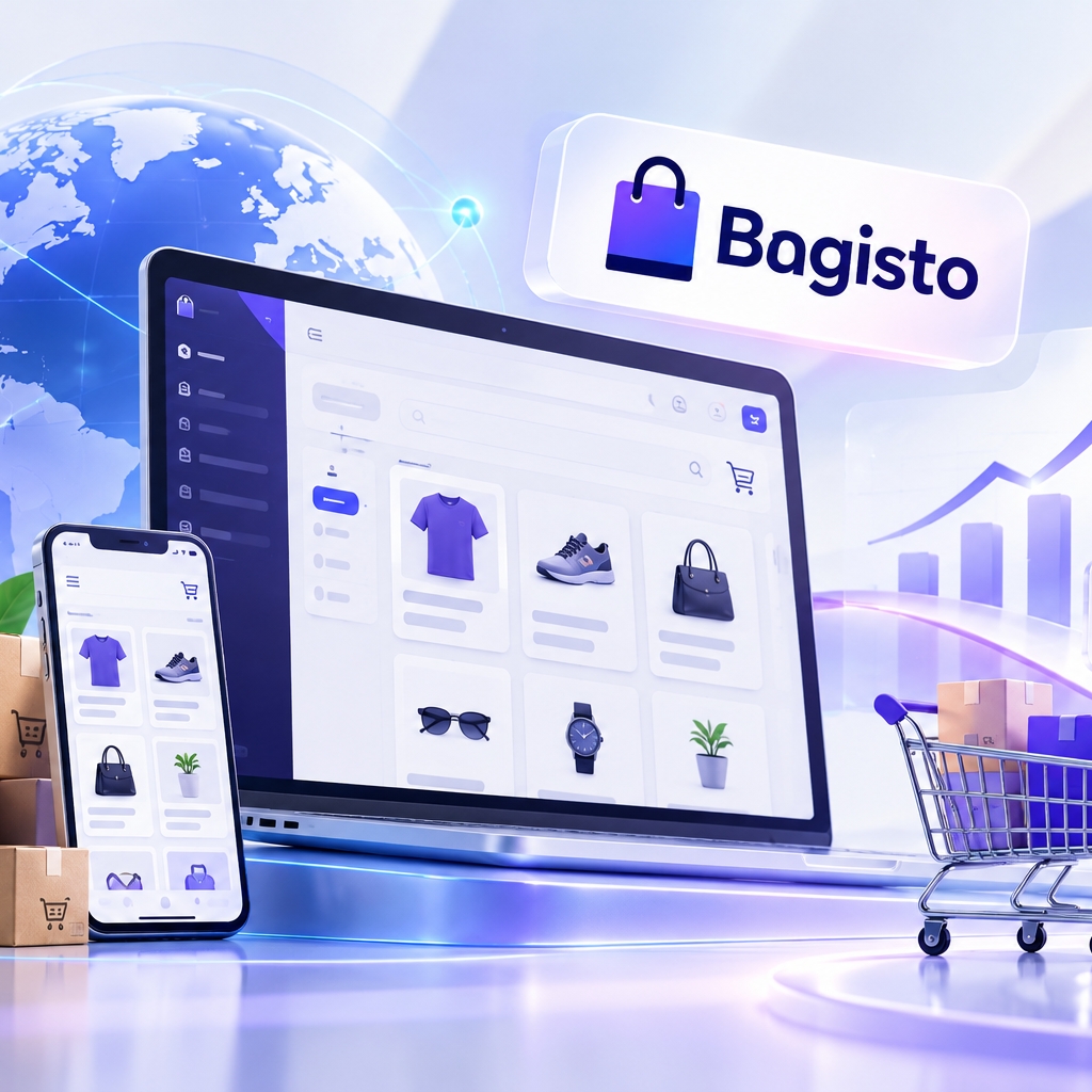 bagisto b2b kurumsal alt yapı