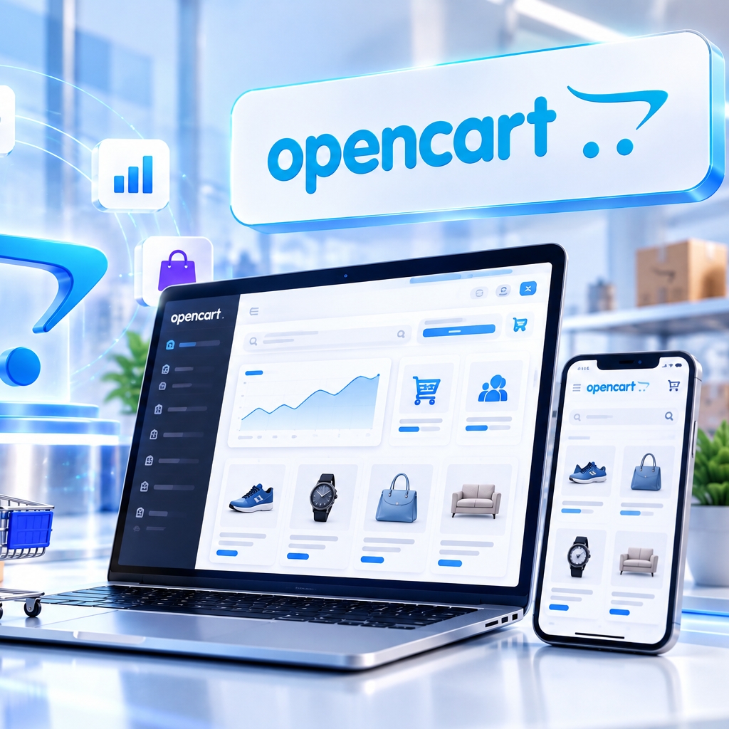 Opencart açık kaynak eticaret alt yapısı